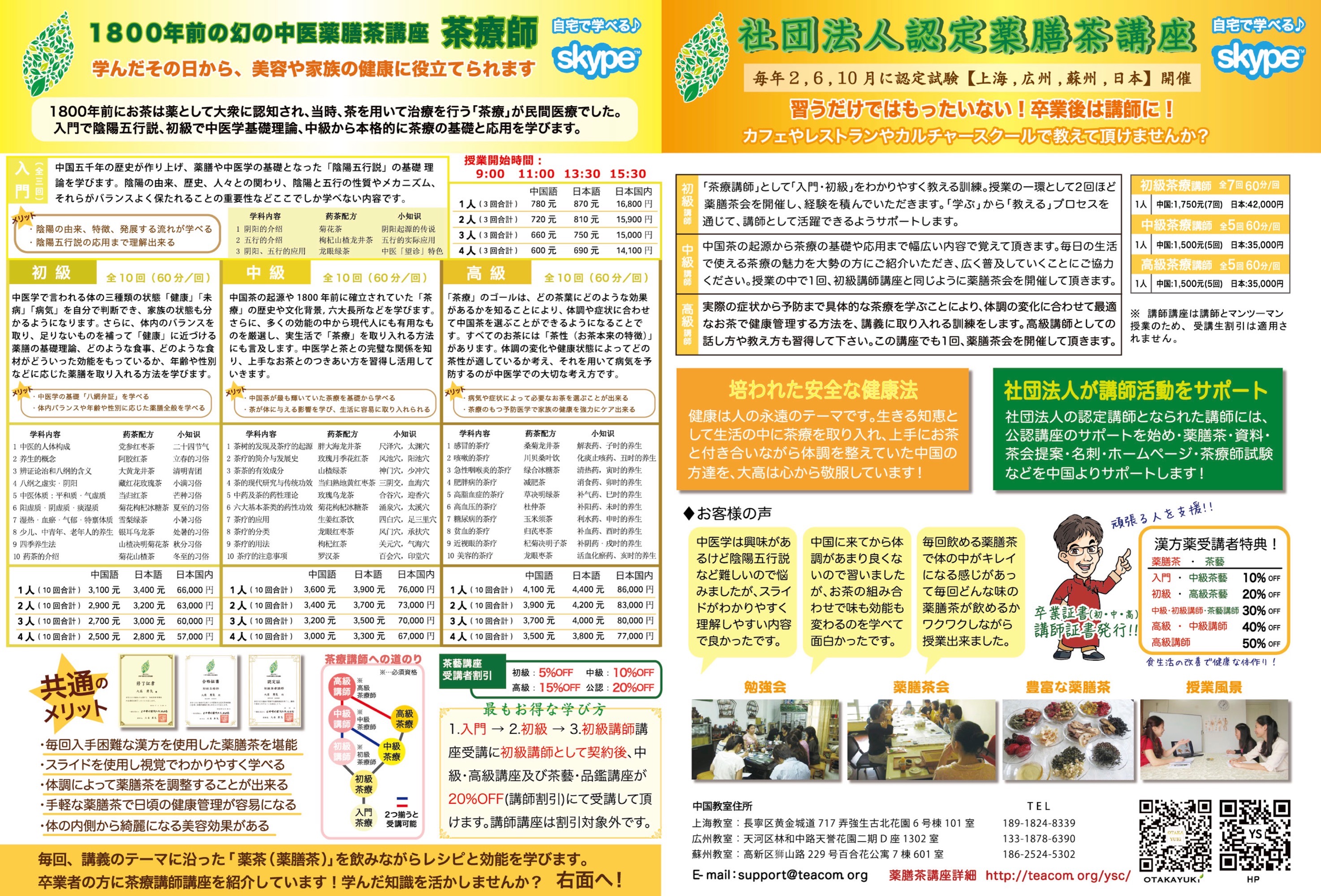 薬膳茶資料・裏
